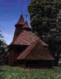 Carpathian wooden church
