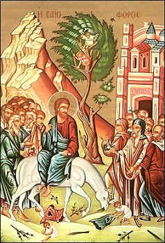 Icon - The Entry into Jerusalem